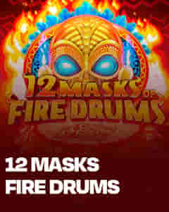 12 Masks of Fire Drums